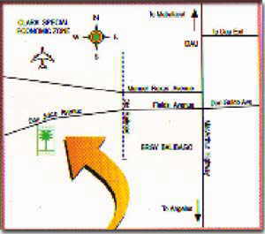 Location Map : Oasis Hotel